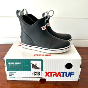 Xtratuf Kid's Ankle Deck Boots // black 13